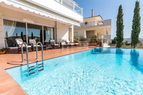 SARONIDA - SEA VIEW VILLA FOR RENT